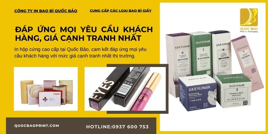 In Hộp Cứng Cao Cấp: Tôn Vinh Sự Sáng Tạo và Tinh Tế - Biến Bao Bì Thành Công Cụ Quảng Cáo Mạnh Mẽ Cho Doanh Nghiệp Của Bạn