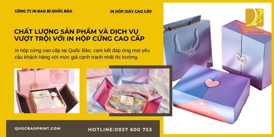 In Hộp Cứng Cao Cấp Cho Ngành Thời Trang – Tạo Sự Khác Biệt Cho Thương Hiệu