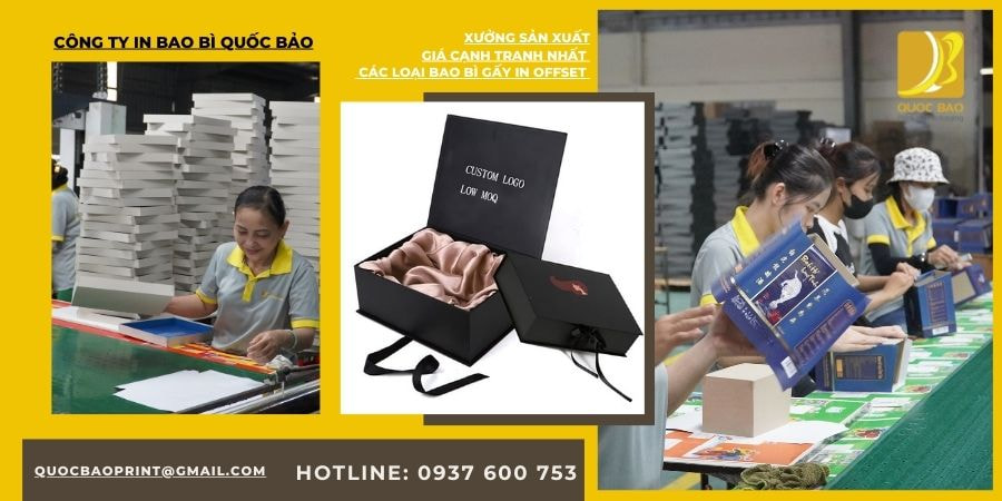 In Hộp Cứng Cao Cấp: Giải Pháp Đóng Gói Hoàn Hảo Cho Ngành F&B