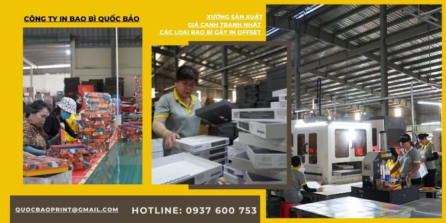 In hộp giấy theo yêu cầu giá rẻ – Không lo về chi phí