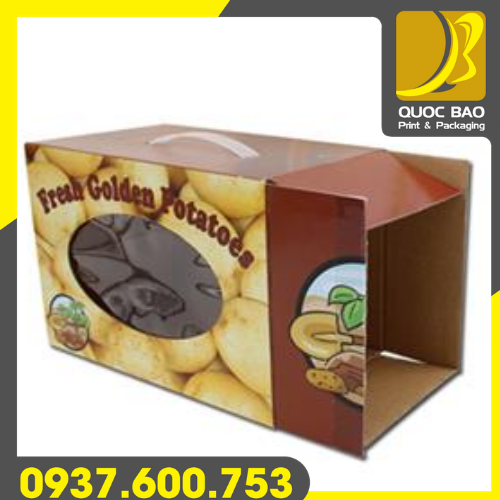 Bao bì carton, bao bì thực phẩm
