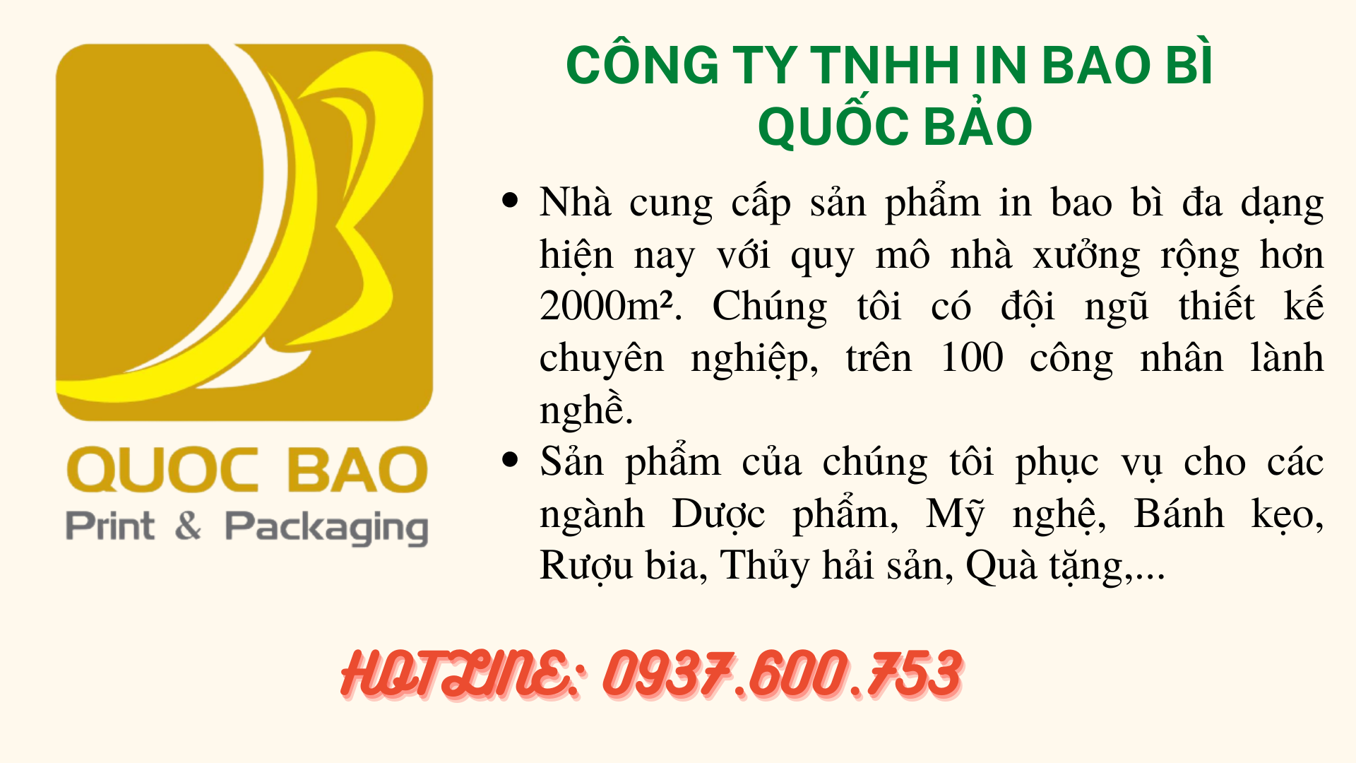 in bao bi giấy Quốc Bảo