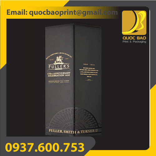 Hộp rượu cao cấp - Bao Bì Giấy Quốc Bảo