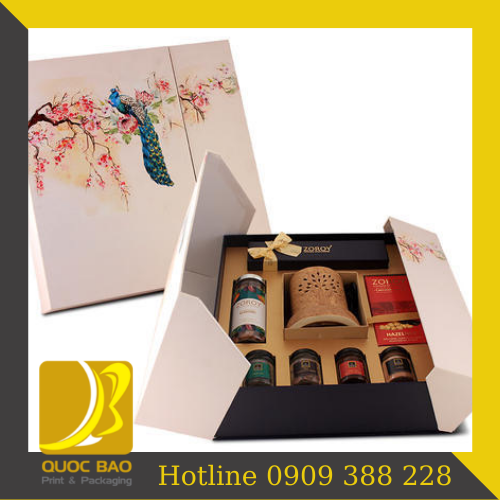 Hộp bìa cứng cao cấp - Công Ty in Bao Bì Giấy Quốc Bảo