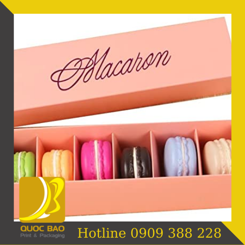 Hộp giấy đựng bánh cao cấp