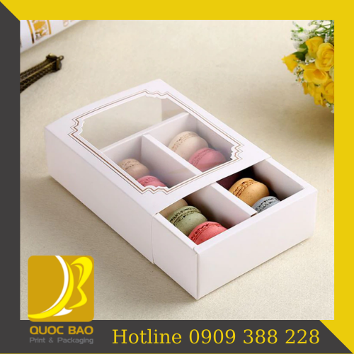 Hộp giấy đựng bánh cao cấp