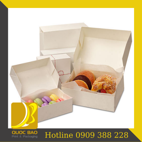 Hộp giấy đựng bánh cao cấp
