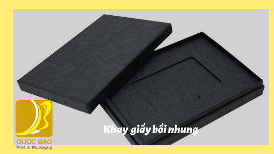 Khay hộp giấy cao cấp