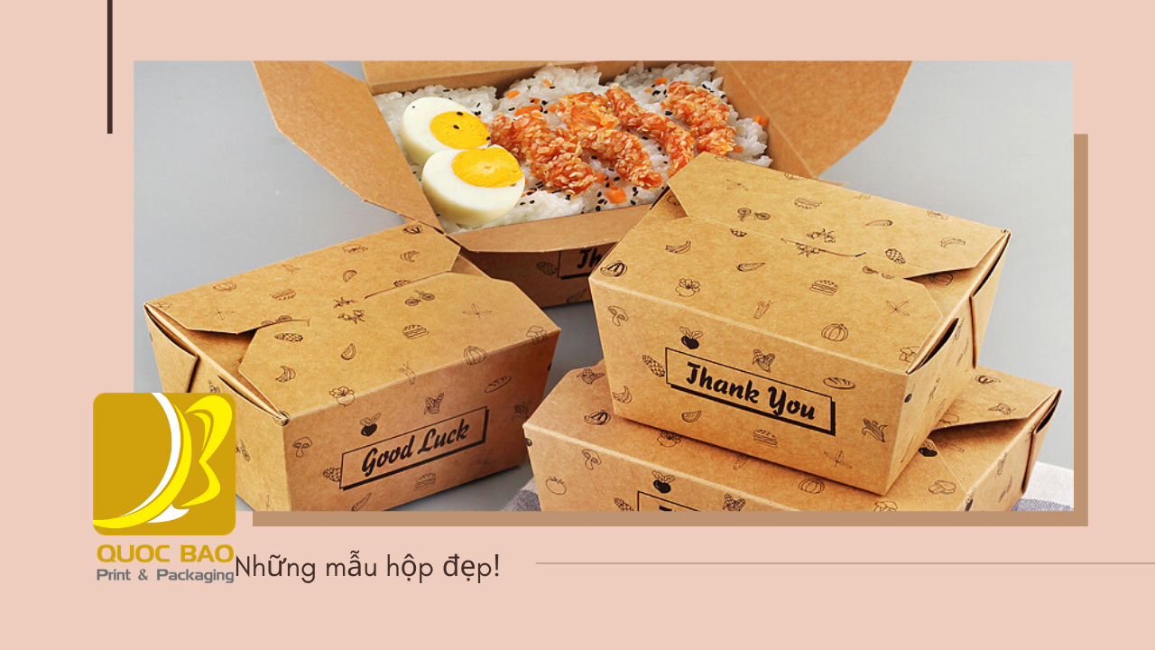 hộp giấy đựng thức ăn