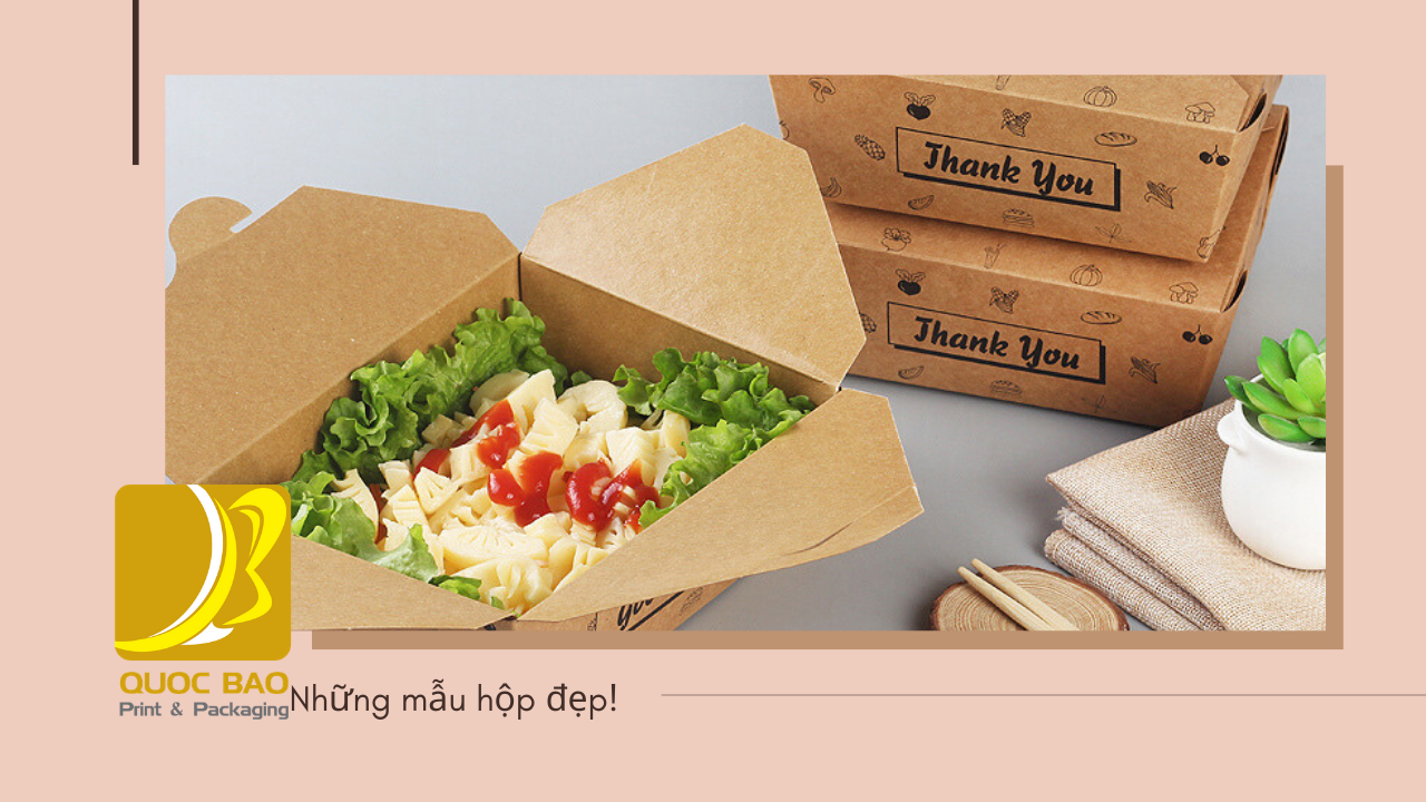 hộp giấy đựng thức ăn