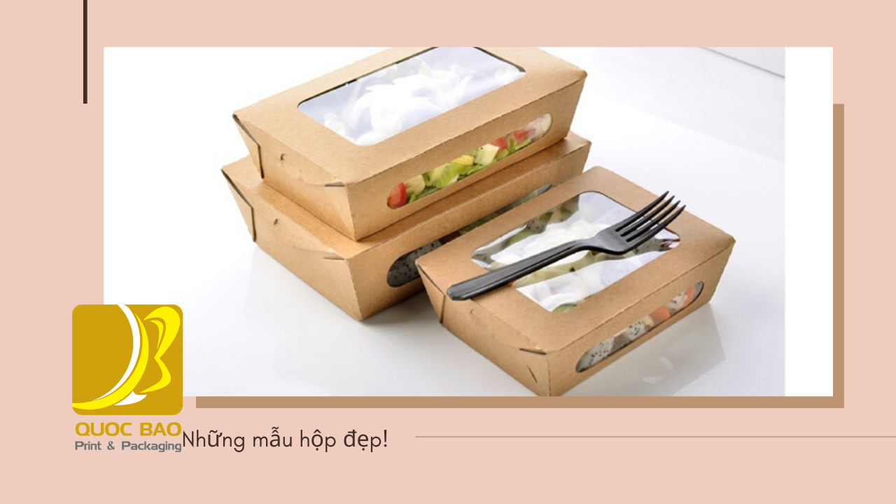 hộp giấy đựng thức ăn