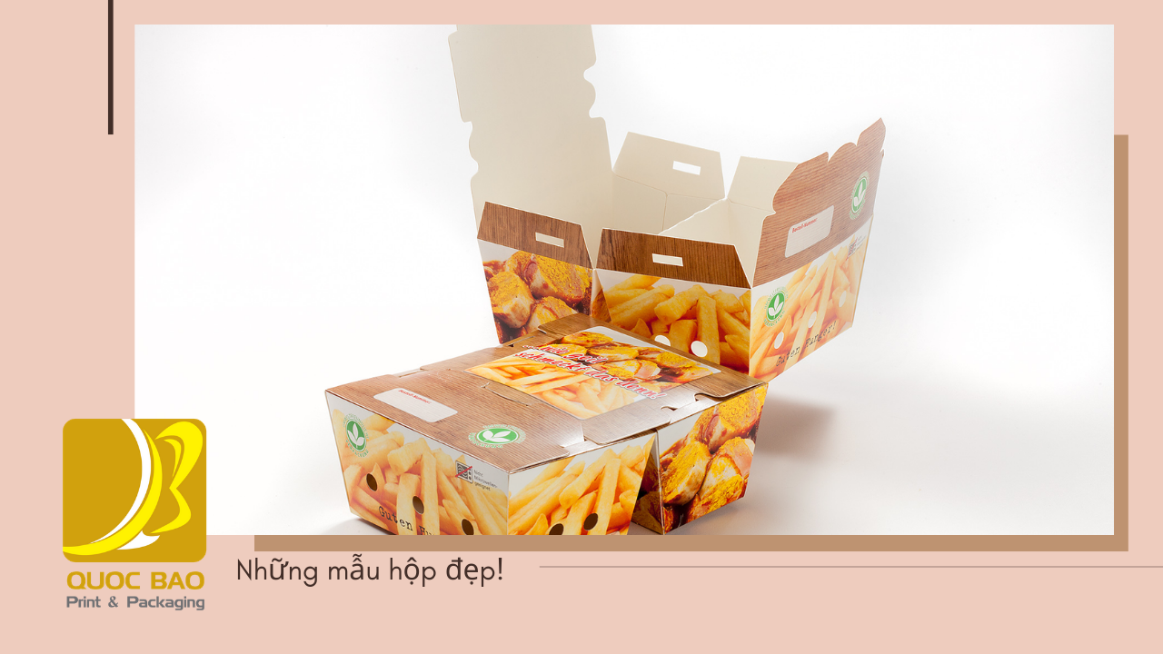 hộp giấy đựng thức ăn
