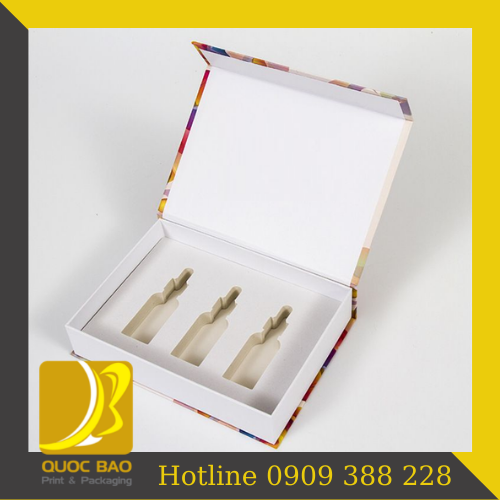 Hộp Mỹ phầm cao cấp - Bao Bì Giấy Quốc Bảo