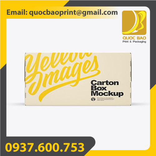 in hộp carton
