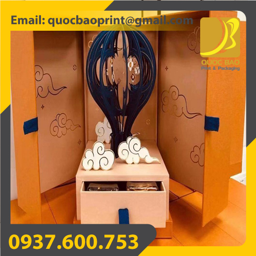 Mẫu hộp quà tặng, Bao bì giấy Quốc Bảo