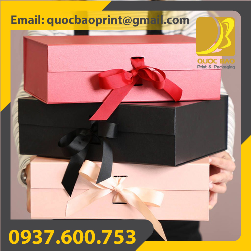 mẫu hộp quà tặng, Bao bì giấy Quốc Bảo