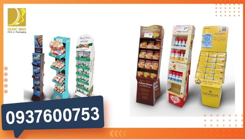 tăng khả năng nhận diện thương hiệu thông qua giải pháp kệ giấy trưng bày được thiết kế độc đáo, mang lại hiệu quả kinh doanh vượt trội.