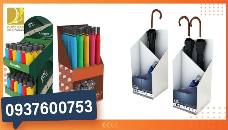 Thiết kế & in offset kệ quảng cáo theo nhận diện thương hiệu giúp tăng hiệu quả truyền thông.