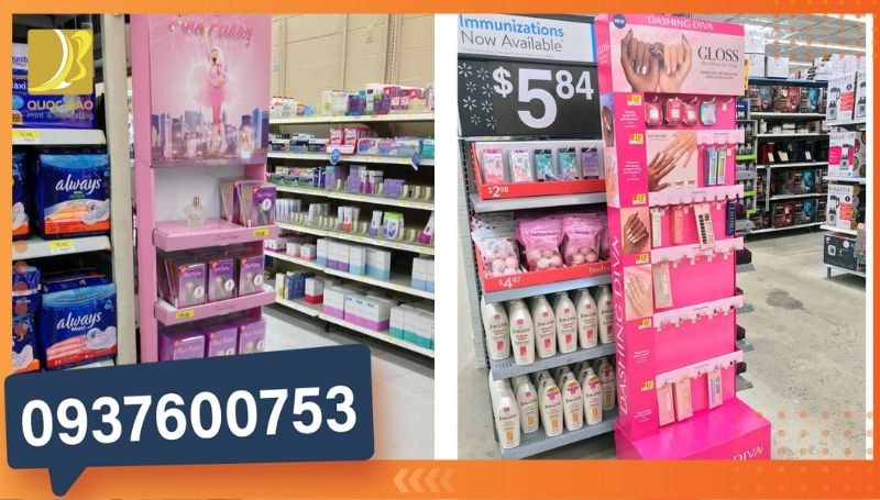 Thiết kế & in offset kệ quảng cáo theo nhận diện thương hiệu giúp tăng hiệu quả truyền thông.