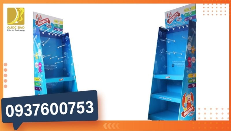 tăng khả năng nhận diện thương hiệu thông qua giải pháp kệ giấy trưng bày được thiết kế độc đáo, mang lại hiệu quả kinh doanh vượt trội.