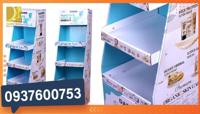 Xưởng sản xuất in offset kệ quảng cáo chuyên nghiệp, giá cạnh tranh.