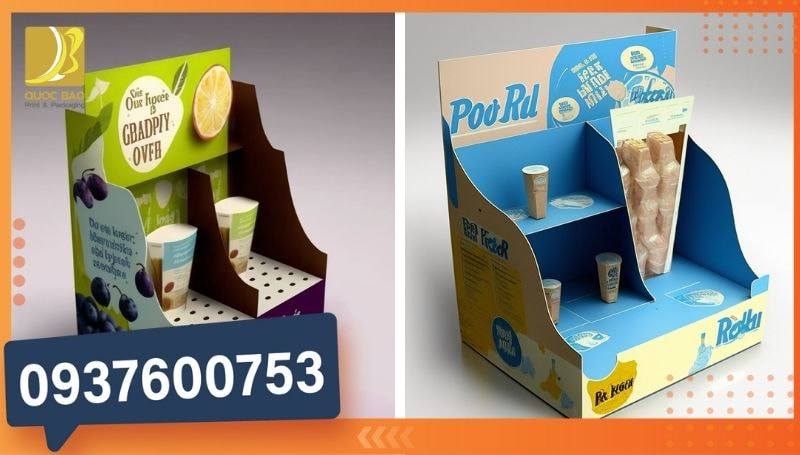 Xưởng sản xuất in offset kệ quảng cáo chuyên nghiệp, giá cạnh tranh.