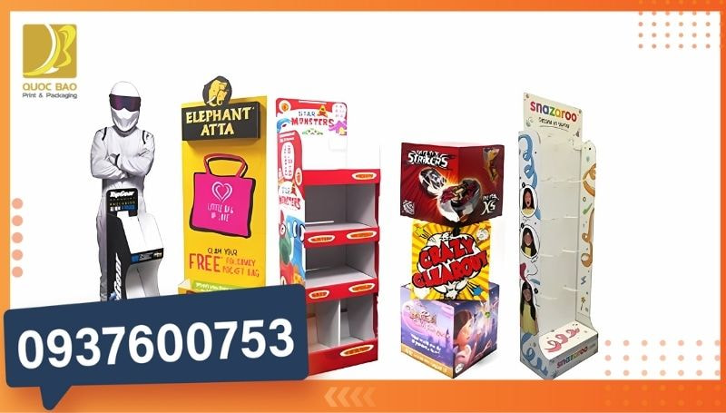 Xưởng sản xuất in offset kệ quảng cáo chuyên nghiệp, giá cạnh tranh.