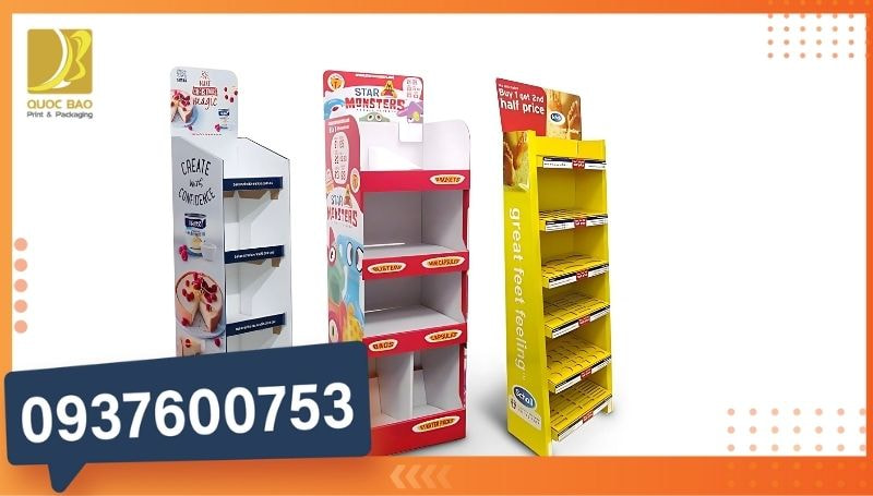 Xưởng sản xuất in offset kệ quảng cáo chuyên nghiệp, giá cạnh tranh.