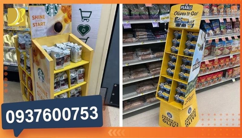 tăng khả năng nhận diện thương hiệu thông qua giải pháp kệ giấy trưng bày được thiết kế độc đáo, mang lại hiệu quả kinh doanh vượt trội.