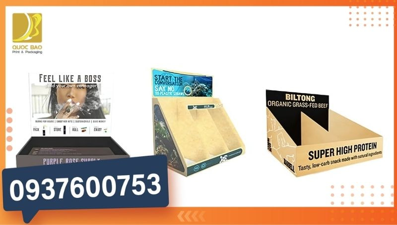 Xưởng sản xuất in offset kệ quảng cáo chuyên nghiệp, giá cạnh tranh.