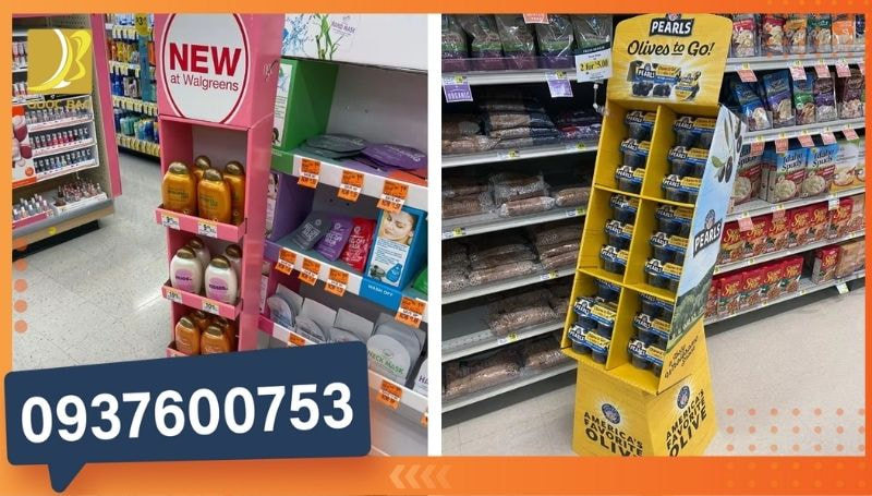 tăng khả năng nhận diện thương hiệu thông qua giải pháp kệ giấy trưng bày được thiết kế độc đáo, mang lại hiệu quả kinh doanh vượt trội.