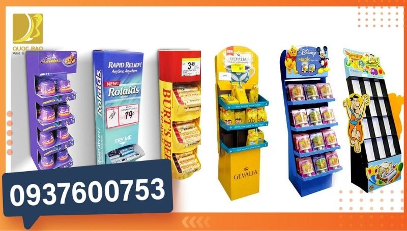 tăng khả năng nhận diện thương hiệu thông qua giải pháp kệ giấy trưng bày được thiết kế độc đáo, mang lại hiệu quả kinh doanh vượt trội.