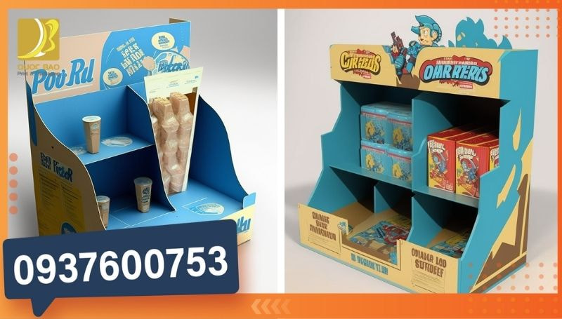 In offset kệ quảng cáo chất lượng cao – Đem lại hình ảnh chuyên nghiệp cho doanh nghiệp của bạn