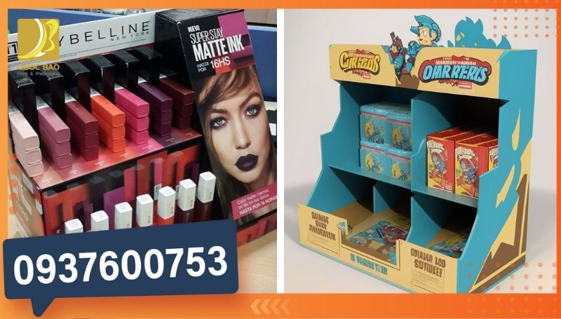 KỆ GIẤY TRƯNG BÀY TRONG QUẢNG CÁO SẢN PHẨM: BÍ QUYẾT TĂNG DOANH THU CHO THƯƠNG HIỆU CỦA BẠN