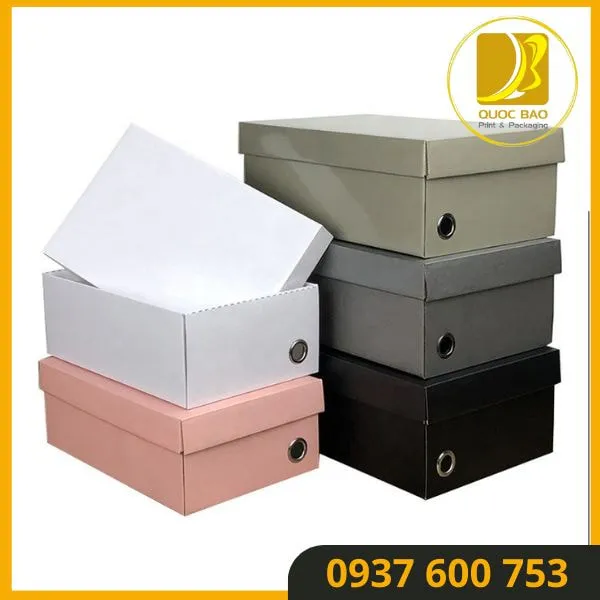 Hộp giấy carton đóng hàng chắc chắn bảo vệ sản phẩm có thể tái sử dụng nhiều lần.