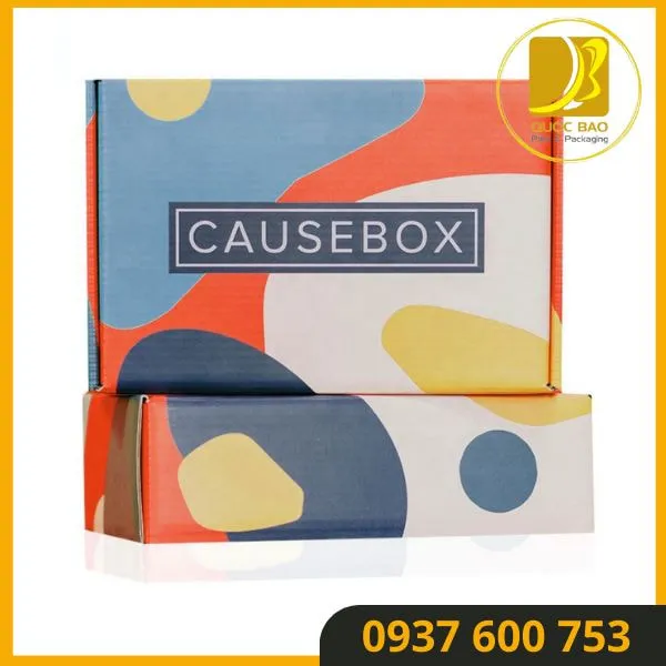 Chứng nhận chất lượng quốc tế: Hộp giấy carton đóng hàng Bao Bì Quốc Bảo.
