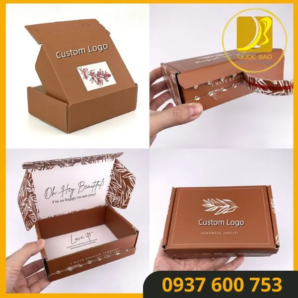 Giải Pháp Đóng Gói Tiện Lợi - Hộp Carton Nắp Gài Quốc Bảo