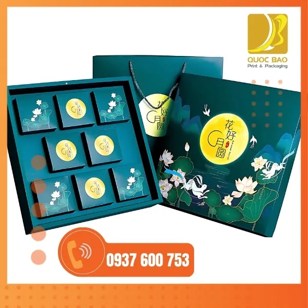 in ấn vỏ hộp bánh Trung Thu với công nghệ hiện đại, sắc nét