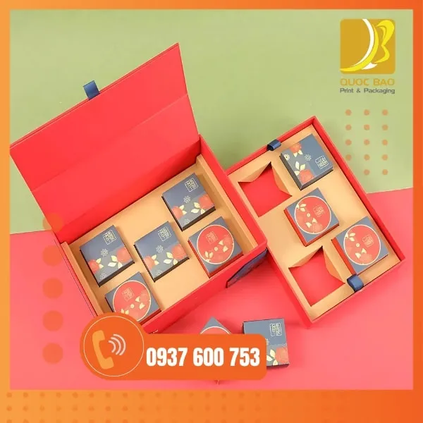 in hộp giấy giá rẻ vẫn giúp bạn sở hữu hộp đựng bánh Trung Thu đẹp mắt