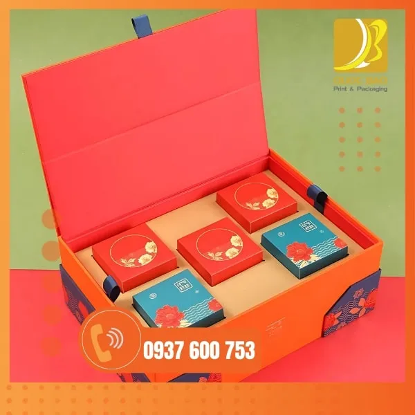 Hộp bánh Trung Thu - In hộp giấy giá rẻ cho mùa lễ hội rực rỡ