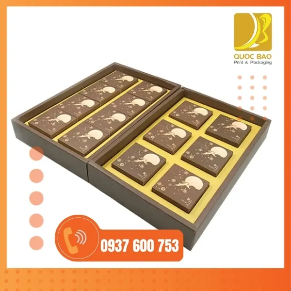 Hộp bánh Trung Thu - In hộp giấy giá rẻ đậm cá tính thương hiệu