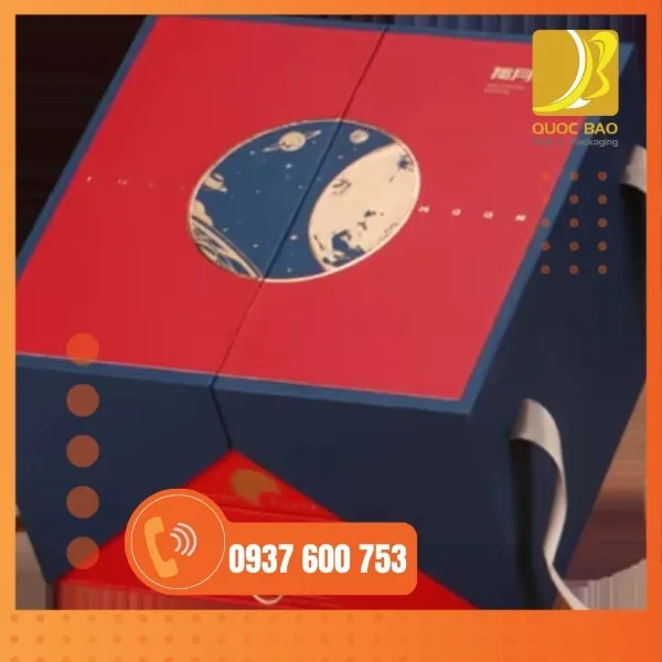in hộp giấy giá rẻ giúp tối ưu chi phí hộp đựng bánh Trung Thu