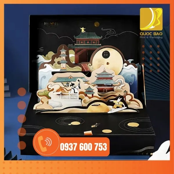 Hộp bánh Trung Thu cao cấp – Thiết kế sang trọng, đẳng cấp vượt trội