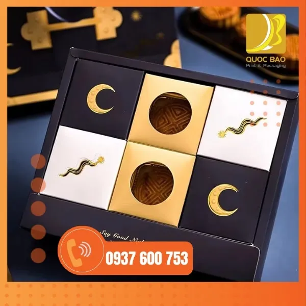 in hộp giấy giá rẻ - hộp đựng bánh trung thu