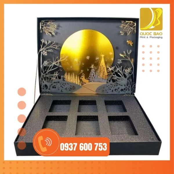 in hộp giấy giá rẻ - hộp đựng bánh trung thu