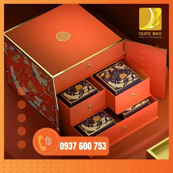 Cty bao bì giấy nào chuyên sản xuất hộp đựng bánh Trung Thu đẹp, ấn tượng?