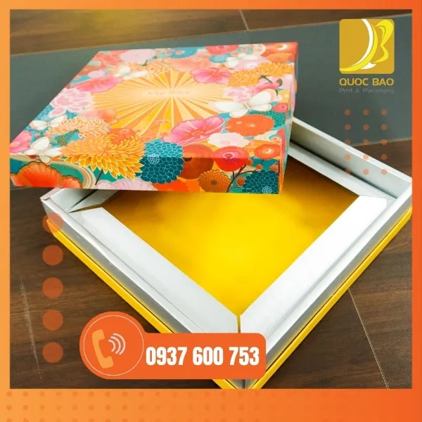 Ứng dụng công nghệ ép kim khi in hộp bánh Trung Thu – Sang trọng hơn bao giờ hết