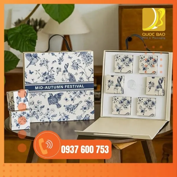 Ứng dụng công nghệ ép kim khi in hộp bánh Trung Thu – Sang trọng hơn bao giờ hết