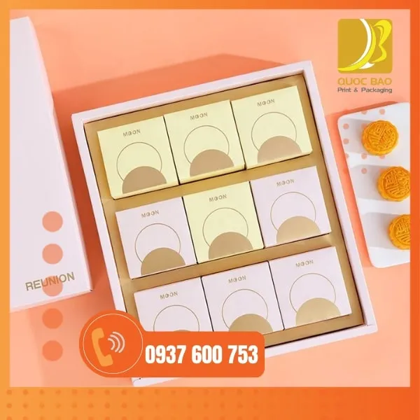 Hộp bánh Trung Thu - In hộp giấy giá rẻ cho doanh nghiệp tăng trưởng