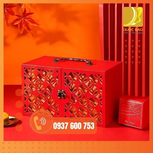 Hộp bánh Trung Thu - In hộp giấy giá rẻ vẫn tạo điểm nhấn khác biệt 